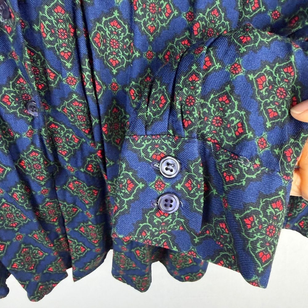 Pendleton Blue And Red Patterned Button Front Shi… - image 3